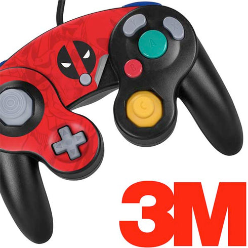 Marvel Deadpool Deadpool Emblem Nintendo GameCube Controller Skin