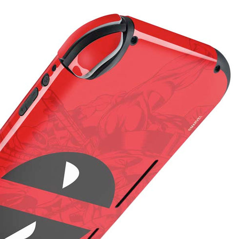 Marvel Deadpool Deadpool Emblem Nintendo Switch Lite Skin