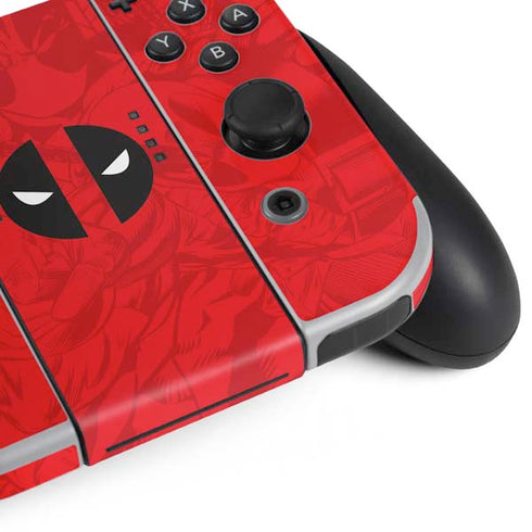 Marvel Deadpool Deadpool Emblem Nintendo Switch OLED (2021) Skin