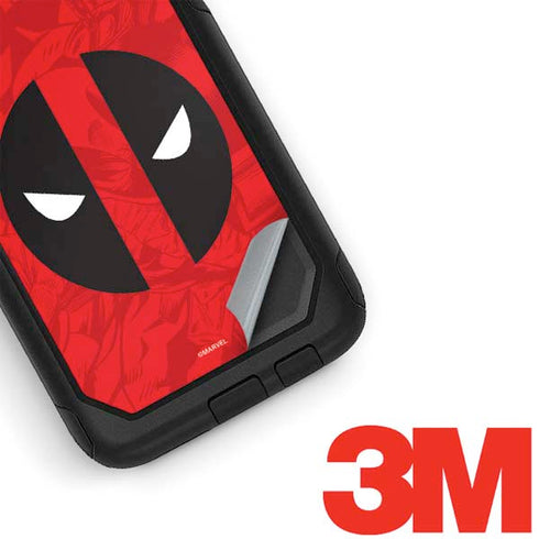 Marvel Deadpool Deadpool Emblem Otterbox Commuter Galaxy Skin