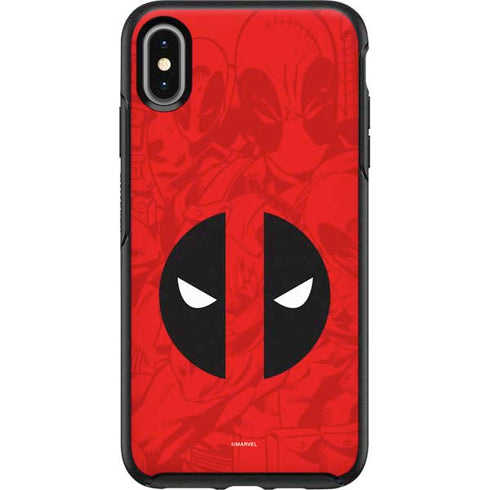 Marvel Deadpool Deadpool Emblem Otterbox Symmetry iPhone Skin