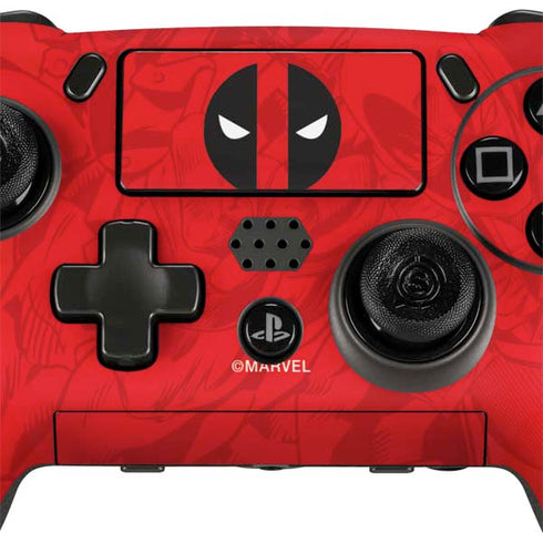 Marvel Deadpool Deadpool Emblem PlayStation Scuf Vantage 2 Controller Skin