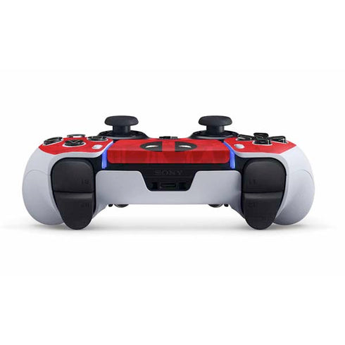 Marvel Deadpool Deadpool Emblem PS5 DualSense Edge Pro Controller Skin