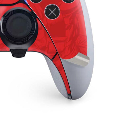 Marvel Deadpool Deadpool Emblem PS5 DualSense Edge Pro Controller Skin