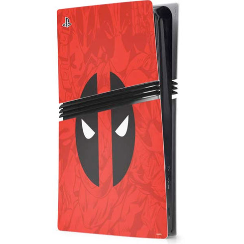 Marvel Deadpool Deadpool Emblem PlayStation PS5 Skins