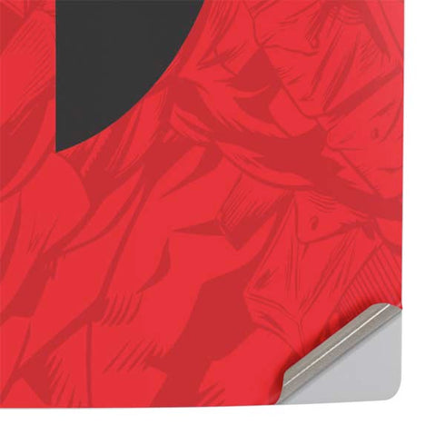 Marvel Deadpool Deadpool Emblem PS5 Pro Console Skin