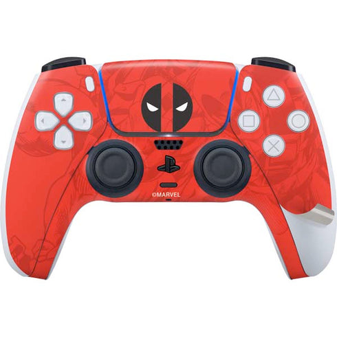 Marvel Deadpool Deadpool Emblem PS5 Pro Disk Bundle Skin