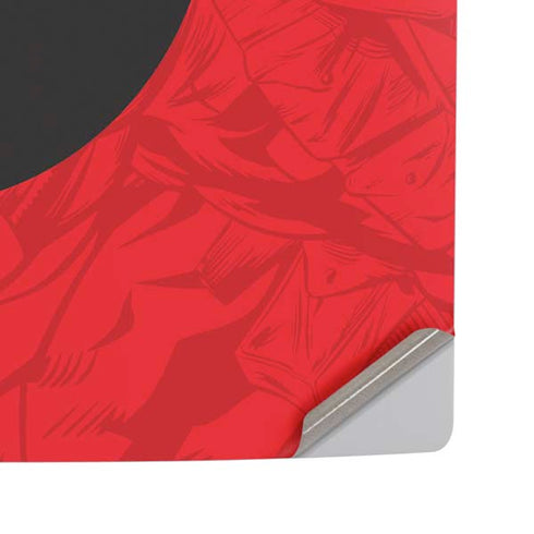 Marvel Deadpool Deadpool Emblem PS5 Pro Disk Console Skin