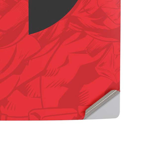 Marvel Deadpool Deadpool Emblem PS5 Slim Digital Edition Console Skin