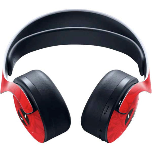 Marvel Deadpool Deadpool Emblem PULSE 3D Wireless Headset for PS5 Skin