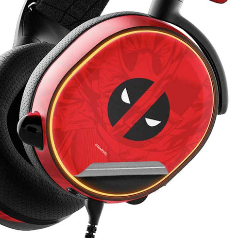 Marvel Deadpool Deadpool Emblem SteelSeries Arctis 5 Skin