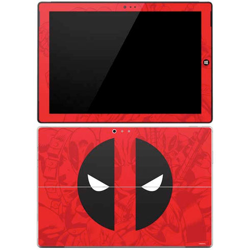 Marvel Deadpool Deadpool Emblem Surface Pro 3 Skin