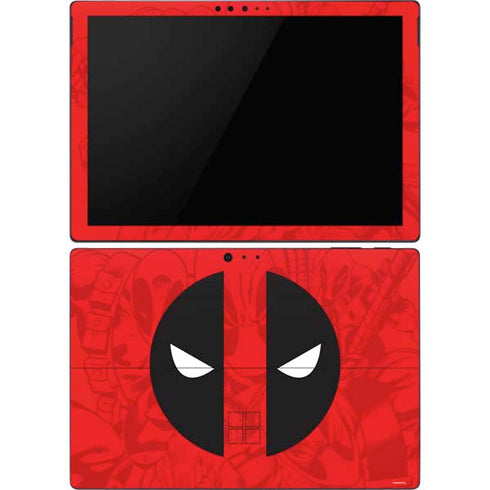 Marvel Deadpool Deadpool Emblem Surface Pro 6 Skin