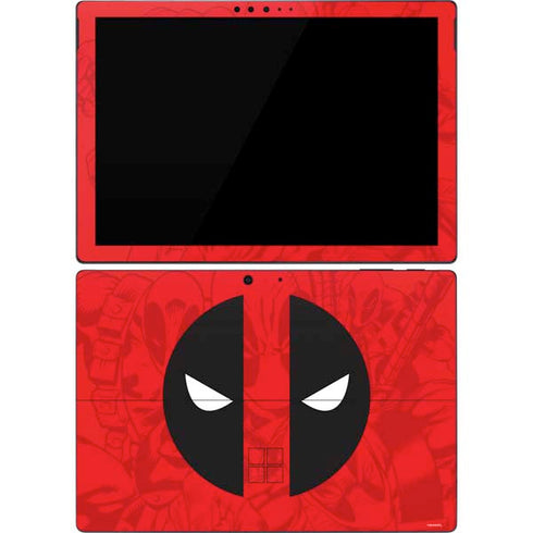 Marvel Deadpool Deadpool Emblem Surface Pro 7 Skin