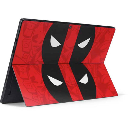 Marvel Deadpool Deadpool Emblem Surface Pro 7 Skin