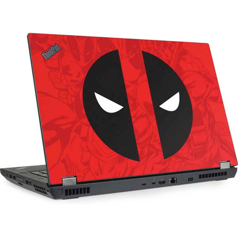 Marvel Deadpool Deadpool Emblem Lenovo ThinkPad Skin