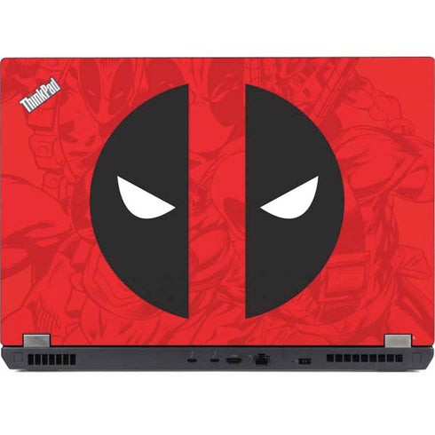 Marvel Deadpool Deadpool Emblem Lenovo ThinkPad Skin