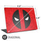 Marvel Deadpool Deadpool Emblem Universal Laptop 12in (9.8 x 6.8in) Skin