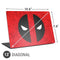 Marvel Deadpool Deadpool Emblem Universal Laptop 13in (10.6 x 7.6in) Skin