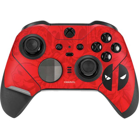 Marvel Deadpool Deadpool Emblem Xbox Elite Wireless Controller Series 2 Skin
