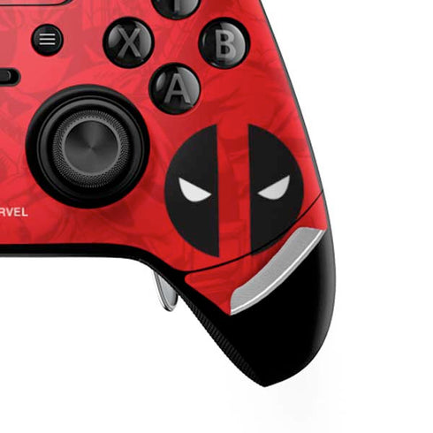 Marvel Deadpool Deadpool Emblem Xbox One Elite Controller Skin