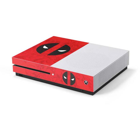 Marvel Deadpool Deadpool Emblem Xbox One S Console Skin