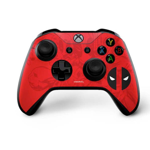 Marvel Deadpool Deadpool Emblem Xbox One X Bundle Skin