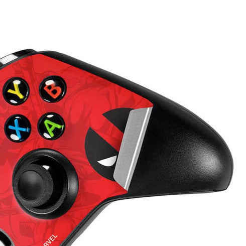Marvel Deadpool Deadpool Emblem Xbox One X Controller Skin