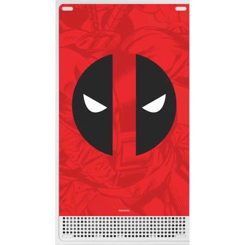 Marvel Deadpool Deadpool Emblem Xbox Series S Console Skin
