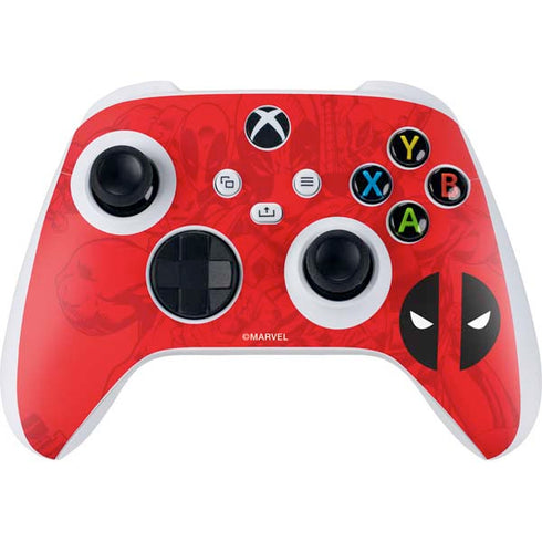 Marvel Deadpool Deadpool Emblem Xbox Series S Controller Skin