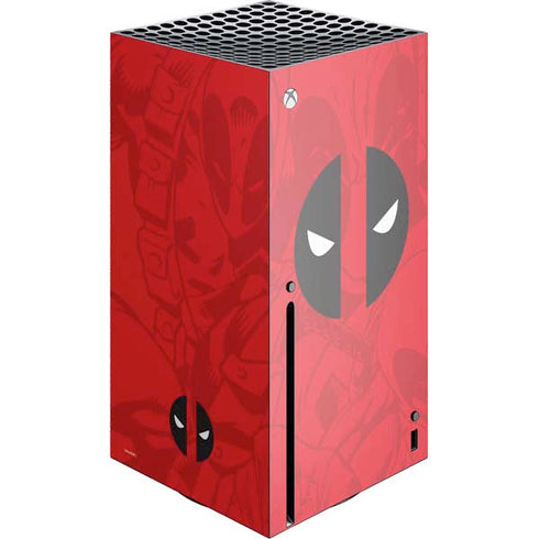 Marvel Deadpool Deadpool Emblem Xbox Series X Console Skin