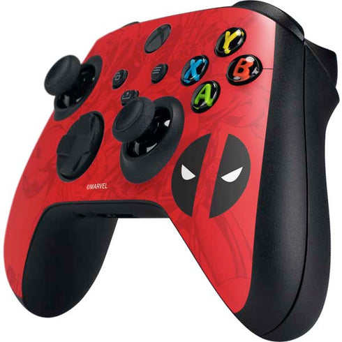 Marvel Deadpool Deadpool Emblem Xbox Series X Controller Skin
