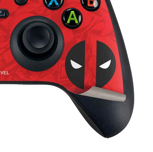 Marvel Deadpool Deadpool Emblem Xbox Series X Controller Skin