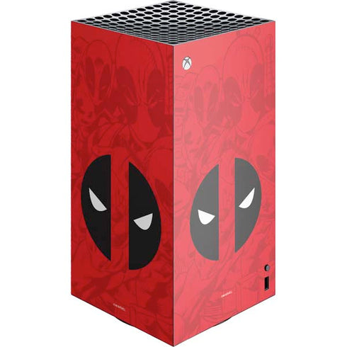 Marvel Deadpool Deadpool Emblem XBox Series X Digital Edition Console Skin