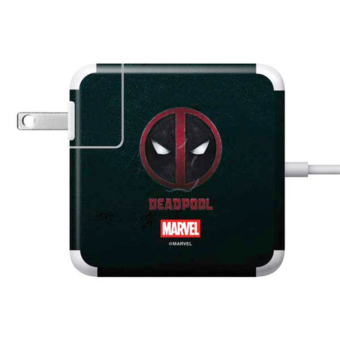 Marvel Deadpool Legacy Deadpool Logo 85W Power Adapter (15 and 17 inch MacBook Pro Charger) Skin