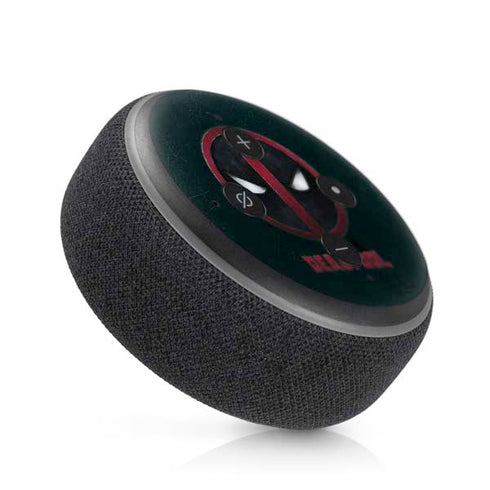Marvel Deadpool Legacy Deadpool Logo Amazon Echo Dot Skin