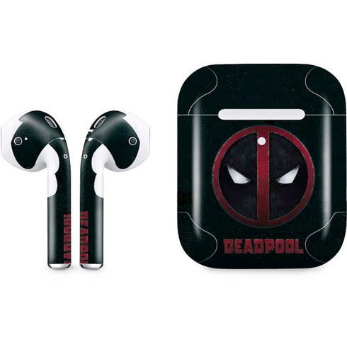 Marvel Deadpool Legacy Deadpool Logo Apple AirPods 2 Skin
