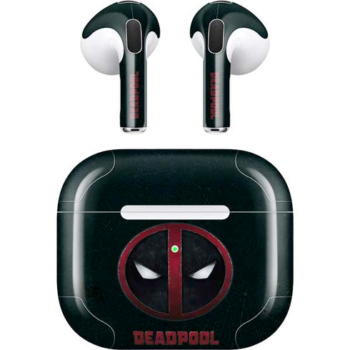 Marvel Deadpool Legacy Deadpool Logo Apple AirPods (3rd Gen 2021) Skin