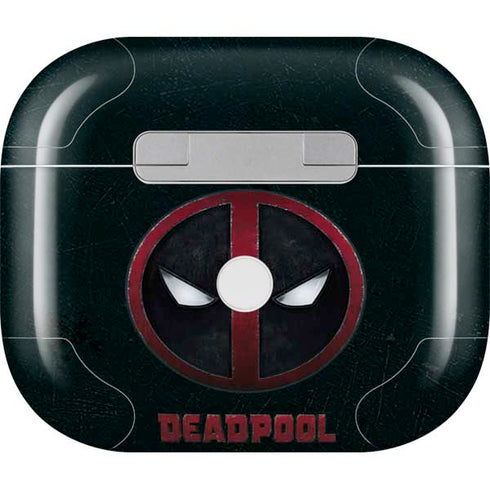 Marvel Deadpool Legacy Deadpool Logo Apple AirPods (3rd Gen 2021) Skin