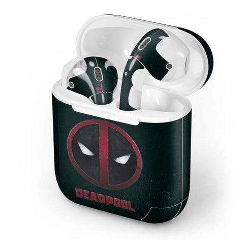 Marvel Deadpool Legacy Deadpool Logo Apple AirPods Skin