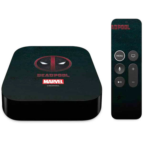 Marvel Deadpool Legacy Deadpool Logo Apple TV Skin