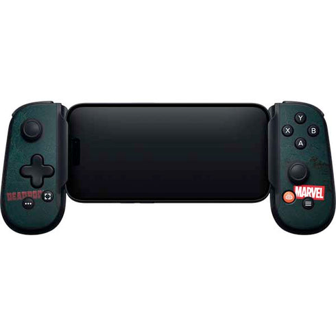 Marvel Deadpool Legacy Deadpool Logo Backbone One for iPhone Game Controller Skin