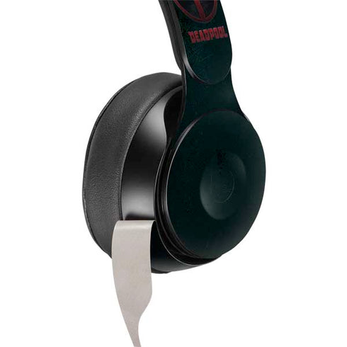 Marvel Deadpool Legacy Deadpool Logo Beats Solo Pro Skin