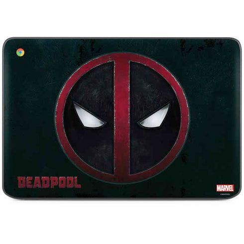 Marvel Deadpool Legacy Deadpool Logo HP Chromebook Skin
