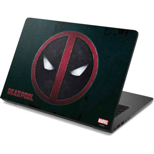 Marvel Deadpool Legacy Deadpool Logo Dell Chromebook Skin