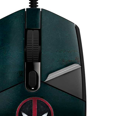 Marvel Deadpool Legacy Deadpool Logo G203 Prodigy RGB Wired Gaming Mouse Skin