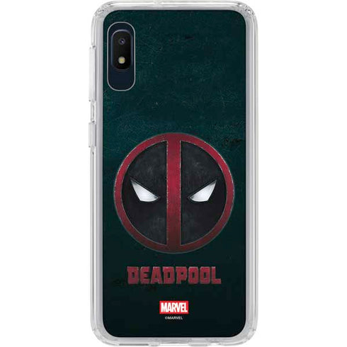 Marvel Deadpool Legacy Deadpool Logo Galaxy A10e Clear Case