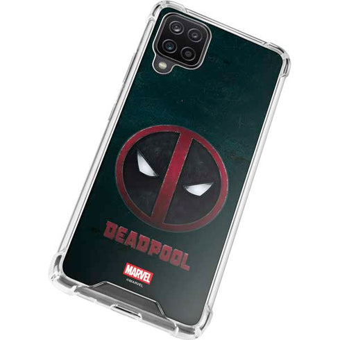 Marvel Deadpool Legacy Deadpool Logo Galaxy A12 Clear Case