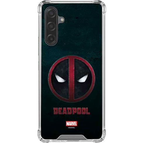Marvel Deadpool Legacy Deadpool Logo Galaxy A17 Clear Case