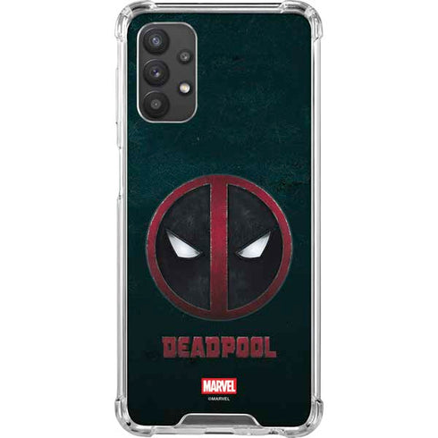 Marvel Deadpool Legacy Deadpool Logo Galaxy A32 5G Clear Case